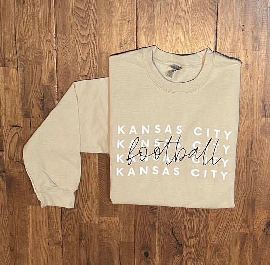 Kansas City Football Sweatshirt